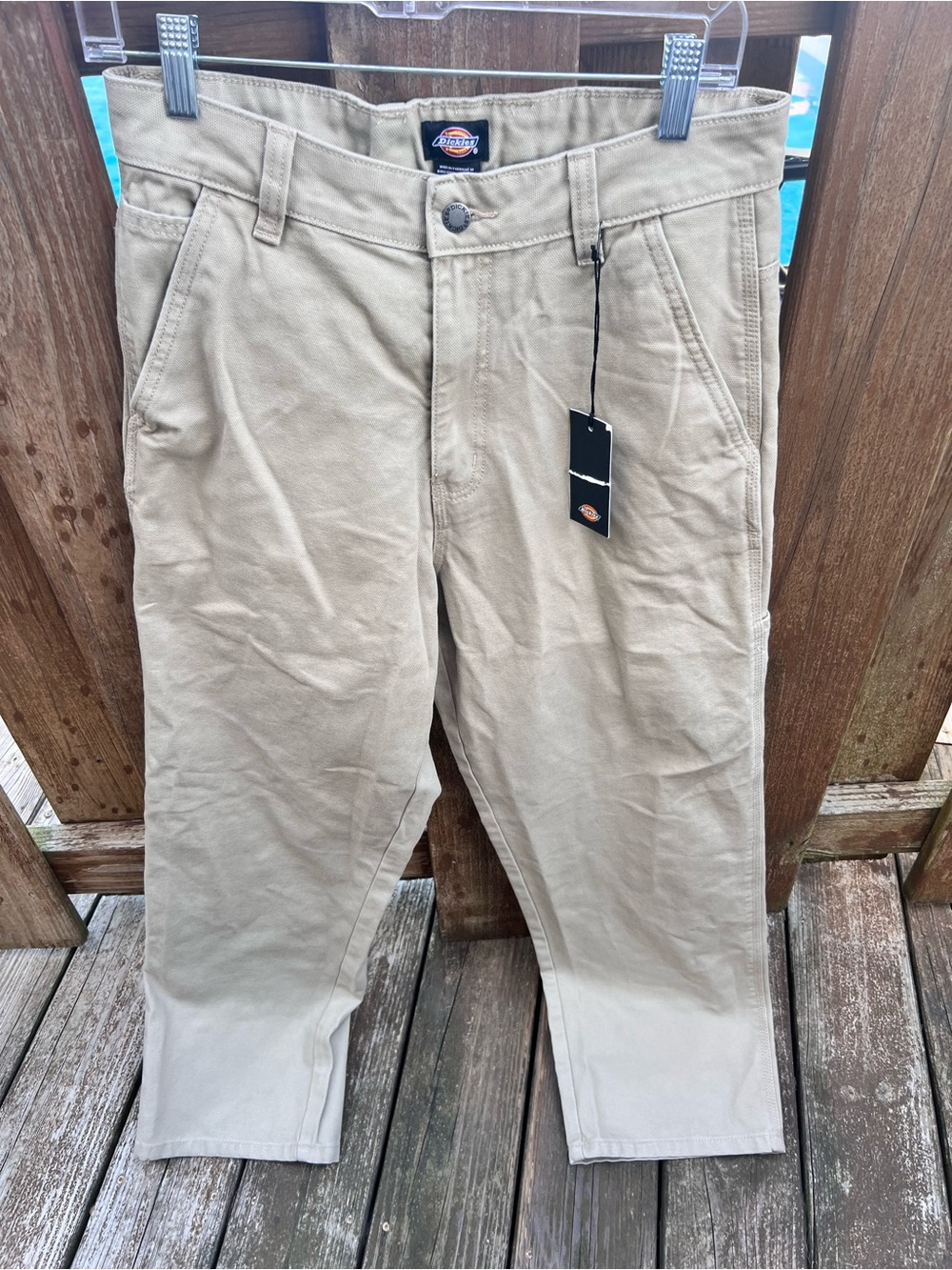 Dickies Women’s Size 10R Relaxed Fit Work Pants - Khaki